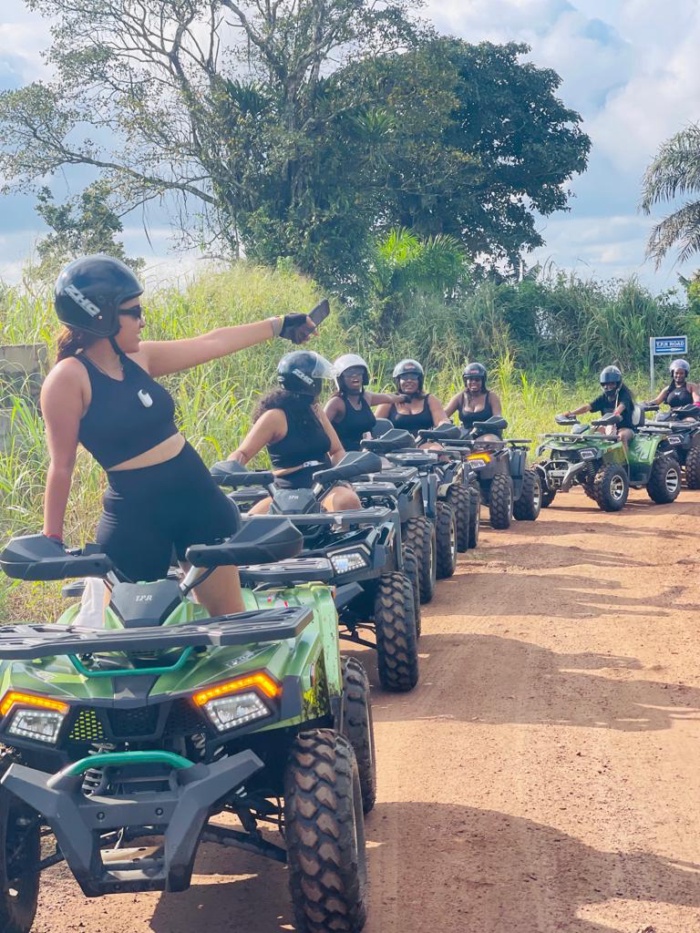 Aburi · Gardens, Quad Biking & Asenema Waterfall