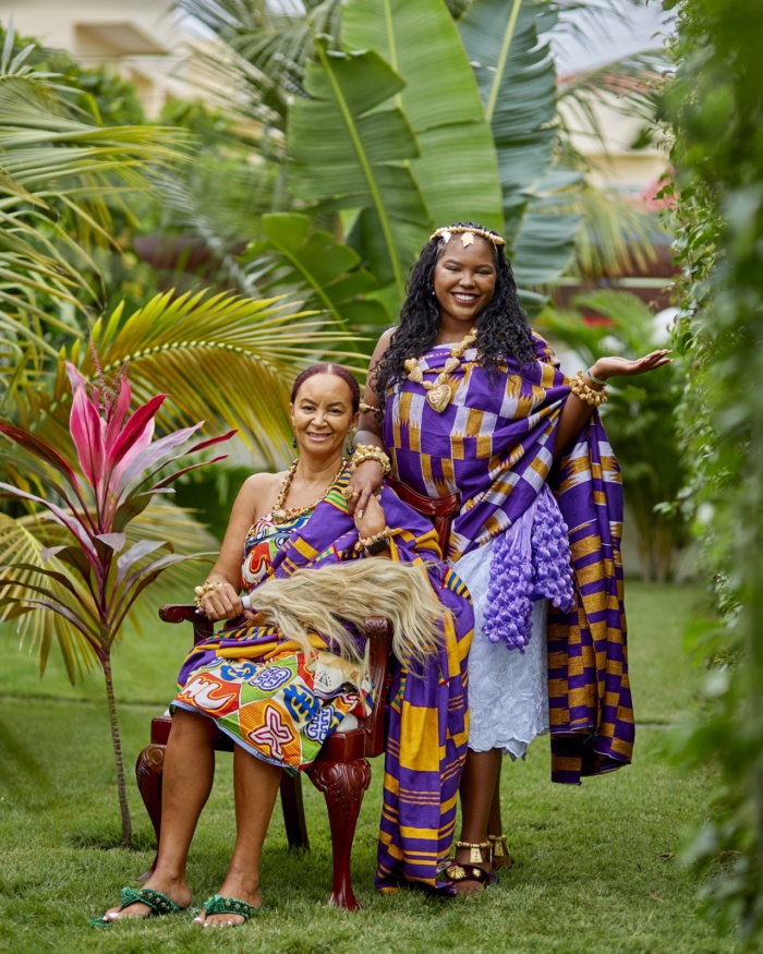 Royalty Photoshoot — Dressed as Akan Royalty